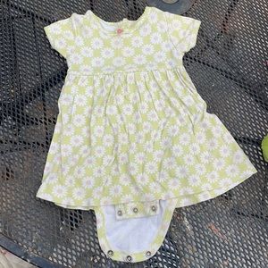 Baby sundress body suit